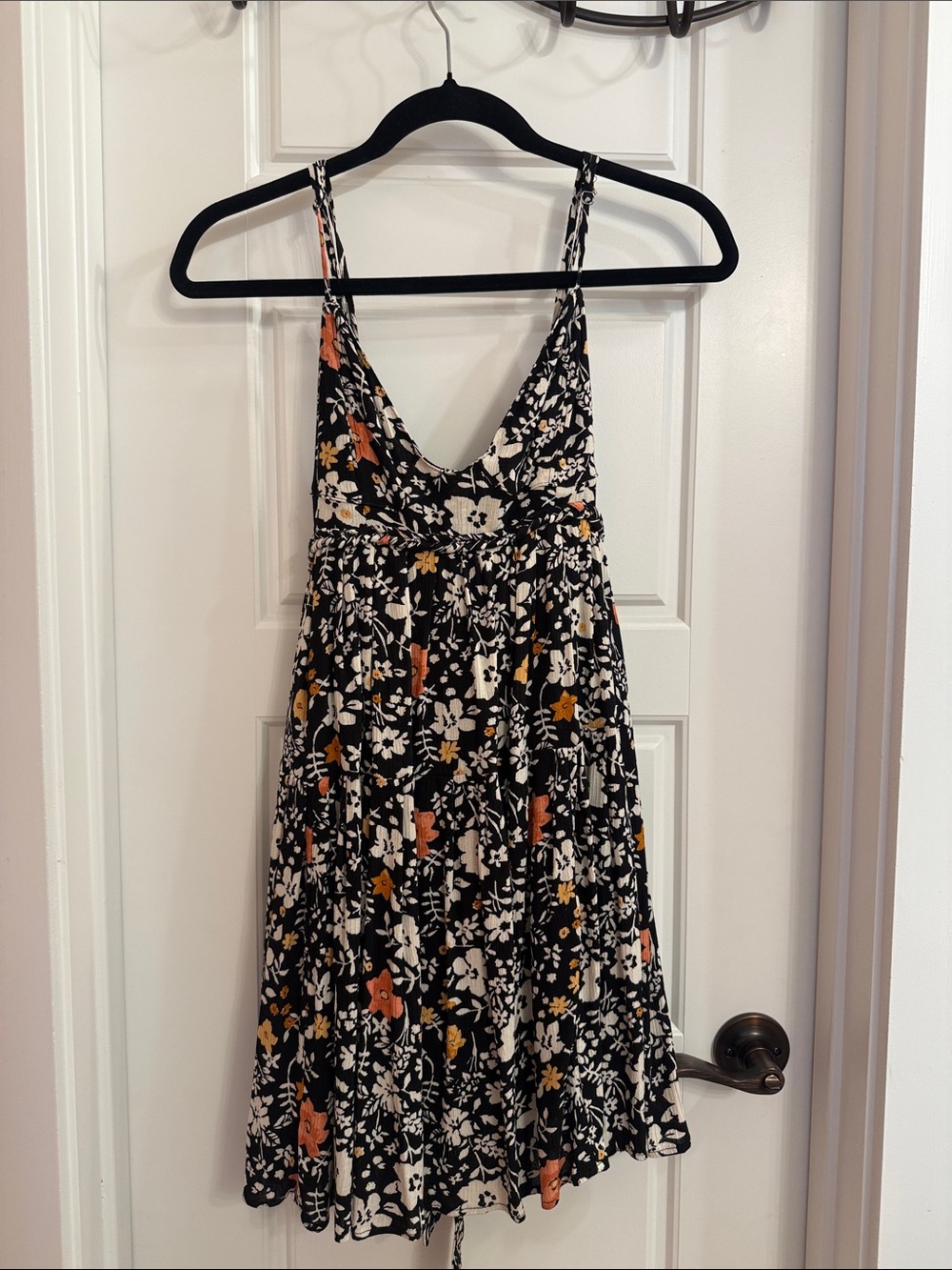 Free people floral mini dress 0